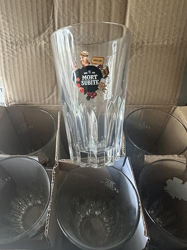 Générique Lot 6 verres BIERE MORT SUBITE 25 cl, neuf