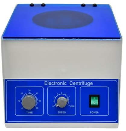 Centrifugeuse, Centrifugeuse de laboratoire 50 ml × 6 tubes 4000 tr/min centrifugeuse électrique PRP force centrifuge 2770xg,Sécurité