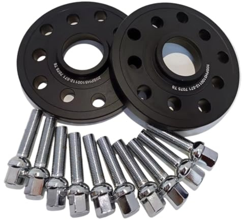 Distanziali Per Ruote Compatibile Con Per Beetle Per Bora Per Caddy Per Lavida Per Phaeton 2 Adattatori Allargatori Per Distanziali Per Ruote Auto.(25mm)