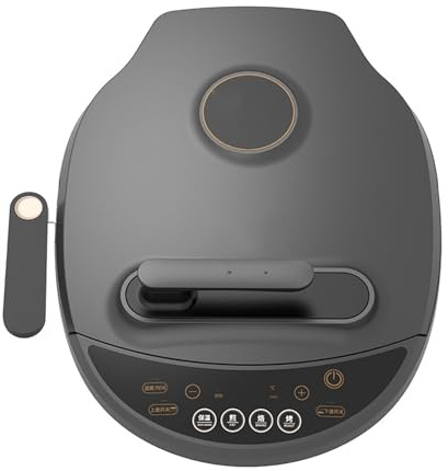 Macchina per Pancake Elettrica da 1300W, Padella Elettrica con Coperchio, Teglia Elettrica 3 in 1, per Padelle Elettriche per la Casa o la Scuola