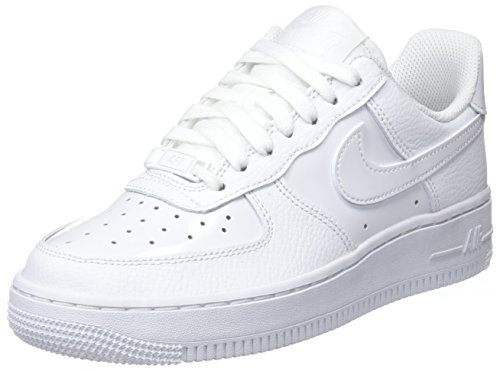 Nike Wmns Air Force 1 '07, Scarpe da Basket Donna, White White 100, 37.5 EU