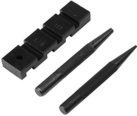 Lochsäge Set für Kettensägen Pocket Punch Breaker & Joiner Werkzeug Set für Kettensägen Reparatur Kettensägen Profi, Standard.