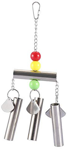 Vogel Kauen Spielzeug Glocken Vogel Spielzeug Papageien Käfig Spielzeug Papagei Kauen Spielzeug Hängende Glocke für Wellensittiche Lovebirds Conures kleine Sittiche