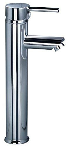 Nidda-Modern Bath Tap, Bathroom Basin Taps Mono Basin Mixer Tap Filler Shower Chrome Single Lever Tap Faucet for Bathroom countertop Sink, Cloakroom Washbasin.Tiffany Home Products (HS01 TAP)