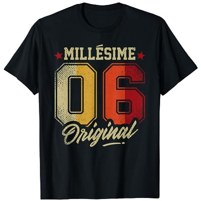 Vintage 2006 Année 2006 Retro 2006 Anniversaire Né en 2006 T-Shirt