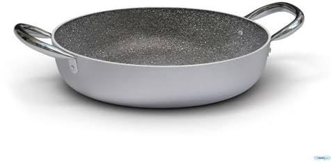 BALLARINI Tegame 6908 28 Serie 6900 Alluminato e Nero Padelle per friggere, Sintetico, Multicolore, Normale