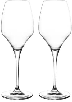 Handgeblasene Rotweingläser Für Kristallglas 21.9Oz Lange Stiel Kristall Weingläser Für Weihnachtsbars Parteien/Satz Von 2/450Ml