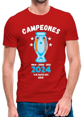 Ropa4 Camiseta España campeona de la Eurocopa 2024