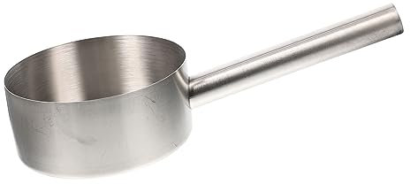 Amosfun Cucchiaio Dacqua in Acciaio Inossidabile Per Annaffiatoio Da Cucina Con Beccuccio Per La Casa Facile Da Pulire