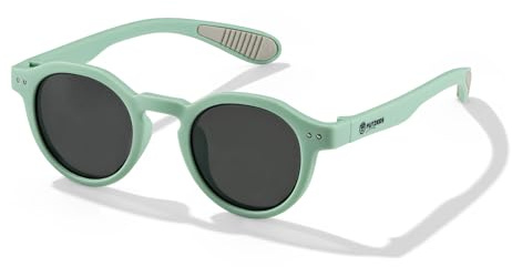 FLITZKIDS Kinder Sonnenbrille 3–8 Jahre – UV400 Schutz & polarisierte Gläser – Flexibel & bruchsicher – Rutschfeste Bügel – Leicht & stylisch für Jungen & Mädchen