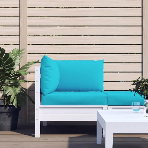 Palettenkissen für den Außenbereich, wasserdicht und atmungsaktiv, Füllung aus Schaumstoff und Hohlfaser, für Garten, Terrasse, Ottomane oder Lounge, strapazierfähiges und knitterfreies Oxford-Gewebe