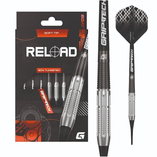 GOAT – Softdarts 80% Tungsten Darts Softtip, 18-20G, Mit Extra Flights und Shafts, Softdarts, Profi Dartpfeile Set, 3 Softdart Pfeile