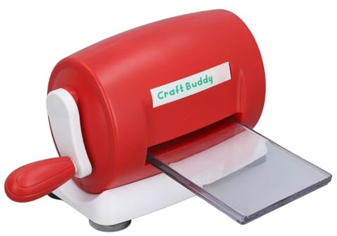 Garosa Máquina de Estampado Manual, Material ABS con Ajustes Ajustables para Manualidades con Papel, Ideal para álbumes de Recortes y Proyectos de Bricolaje
