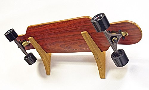 JUCKER HAWAII Longboard/Skateboard Wandhalterung Set Wood