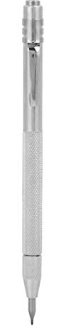 Scriber Tool Ceramic Scriber Strong Magnetic Scribing Pen Knurled Aluminum Handle Tungsten Carbide Tip Engraving Scriber Pen for Glass Ceramics