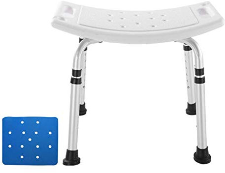 NMDCDH Duschstuhl für ältere Menschen mit höhenverstellbaren Armlehnen, für behinderte Senioren, Duschassistierte Duschsitze, Badewannenlifte, behindertengerechtes Badezimmer, Duschhocker
