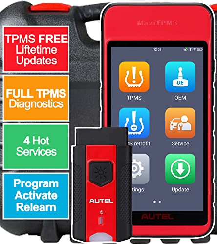Autel MaxiTPMS ITS600 TPMS Programming Tool, Full TPMS Diagnostic, Upgrade of TS508/TS601, TPMS Relearn/Reset/Scan, Oil/EPB/BMS/SAS Resets, Free Lifetime TPMS Updates, Work with TBE200/TBE100