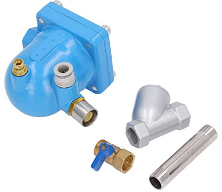 Edelstahl-Schwimmkugel mit Langlebigem Anti-Clog-Entlüftungsventil mit Geringer Leckage für den Automatischen Pneumatischen Wasserablass des Luftkompressors (Ablauffilter-Installationsrohr)