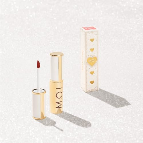 M.O.I HOLIDAY MATTE LIPSTICK, cremig und langanhaltend ohne die Lippen auszutrocknen, feuchtigkeitsspendend (No.1: Happiness - Đỏ Gạch)