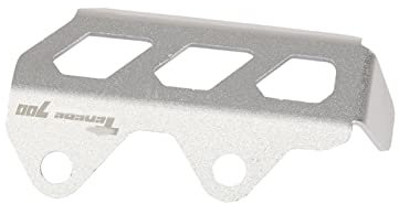 ZIAYI Motorrad Schalthebel Schaltschutzabdeckung Hinterer Bremszylinder Schutz Bremszylinderabdeckung Für Y&amaha Tenere 700 T700 Alle Jahre (Color : Silver)