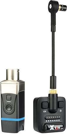 Xvive Saxophone & Trumpet Wireless System with Travel Case