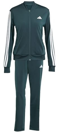 adidas Donna ESSENTIALS 3-STRIPES TRACKSUIT, Aurora Ivy, M