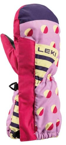 LEKI HS Little Paw Mitt Long farbig neutral - 1, violett-pink