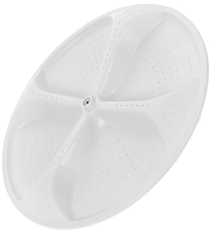 Washing Machine White A-312 Washplate Replacement Plastic | Quiet Operation, Safety Protection, High Efficiency Cleaning, Timesaving Design for Washer Plate Parts