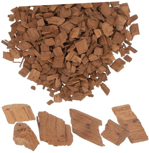 DOITOOL Français pour Vin Rouge, 2 Paquet de 100g, Bois de Chêne Naturel, pour Clubs et Cafés, Améliore