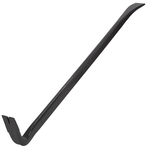 KOTARBAU® Kofot, Bräckjärn, Kofot med Klo 75 cm | Smidd, Dubbelsidig, Spikutdragare, Brytjärn, Stål, Grafit