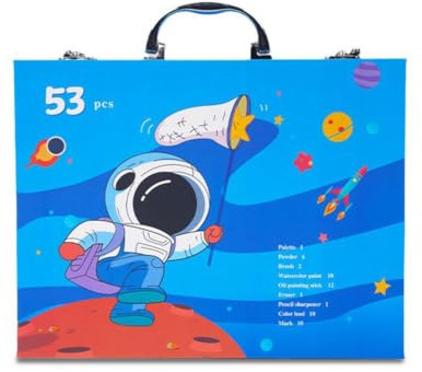 Ritpenna Set Målarverktyg För Barn | Kreativ Inspiration, Hantleverktyg, Mångsidigt Konstmaterial för Helgprojekt, Resa, Underhållning & Familjekonsttid