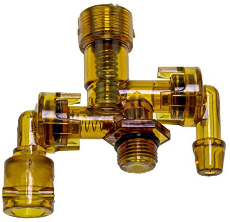 Ariete - Válvula de bomba amarilla de retorno de agua para Konsuelo Retro Charme Moka