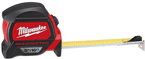 Milwaukee Flexómetro Autolock 8m/25ft x 27mm (cajas de 6)
