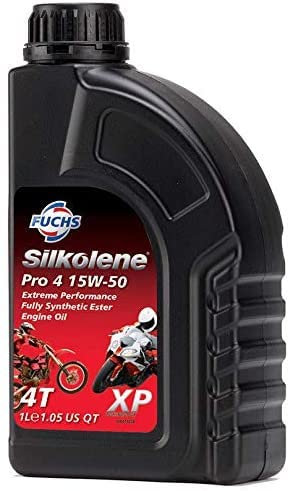 Silkolene Motorrad-Motorenöl PRO-4 XP 15W-50, 1 l Flasche