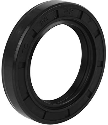 X AUTOHAUX TC Wellendichtring Dichtring Gummi Doppellippe 28mm X 42mm X 7mm für Motorrad Kurbelwellen und Hydraulikpumpen