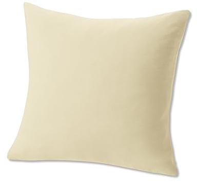 Estella Kissenbezug Mako-Feinjersey beige Größe 40x80 cm
