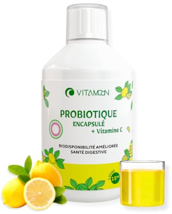 Vitamoon - Probiotique Flore Intestinale Liquide - Ventre Plat & Digestion
