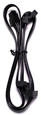 Xilence Cable SATA XZ182, 4X conectores SATA, 500 mm, fuente de alimentación de las series X y A+III, negro