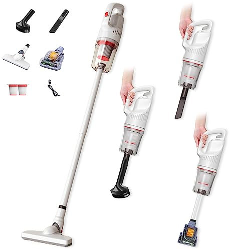 FAiruo Ultraleggero Aspirapolvere Portatile Senza Fili, Potente 35kPa, 65db, Autonomia 30 Min, Verticale E USB Ricaricabile Scopa Elettrica, Soddisfa Varie Scene di Pulizia