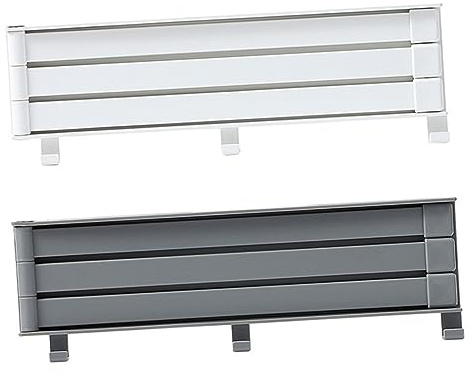 Uonlytech 2pezzi Portasciugamani Girevole Da Bagno Da Supporto Muro Senza Design Per Tovagliette e Asciugamani Colori Per Cucina e Bagno