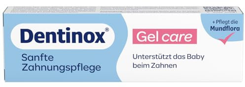 Dentinox Gel Care – Sanfte Pflege für das Zahnfleisch während der Zahnung – Unterstützung der täglichen Mundpflegeroutine für Babys - 10g