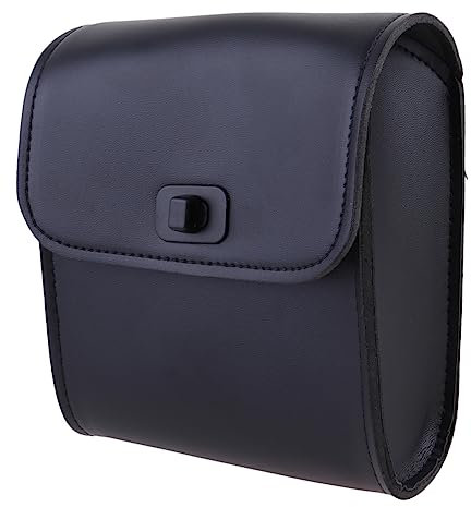 KITANDOVE Lenkertasche Motorrad Klein Satteltasche Aus Kunstleder Hängetasche Für Fahrradlenker Tasche Mit Schnallengurten