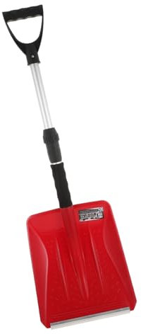 Gogogmee Schneeschaufel Klappbar Mit Kunststoffschaufel Und Griff Aus Aluminiumlegierung Auto-schneeschaufel Für Schneeschaufeln Und Andere Zwecke Geeignet Für Katastrophenschutz