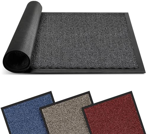 ComFymat Non-Slip Heavy Duty Dirt Trapper Doormat – Rubber Backed, Washable, Indoor & Outdoor Use | Perfect for Hallway, Kitchen, Entrance & Patio – Durable, Easy to Clean Floor Mat