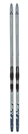 FISCHER Uni Erwachsene Fibre Crown EF Mounted Cross-Country XC Nordic Ski mit Nordic Tour Step-in IFP-Bindungen | Freizeitskifahren, gepflegte Strecken, Wintersport, 179