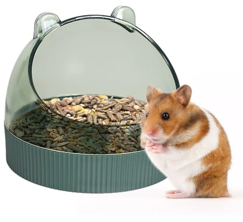 Ciotola per Criceti, Ciotole per Piccoli Animali Anti-rovesciamento, Mangiatoia per Cibo per Criceto Nani Siriani, Gerbilli, Porcellini d'India, Ricci, Topi e Ratti