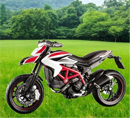 Leksaksmotorcykel Diecast Metal För Model 1:18 Collection Present till För Ducati Hypermotar Sp