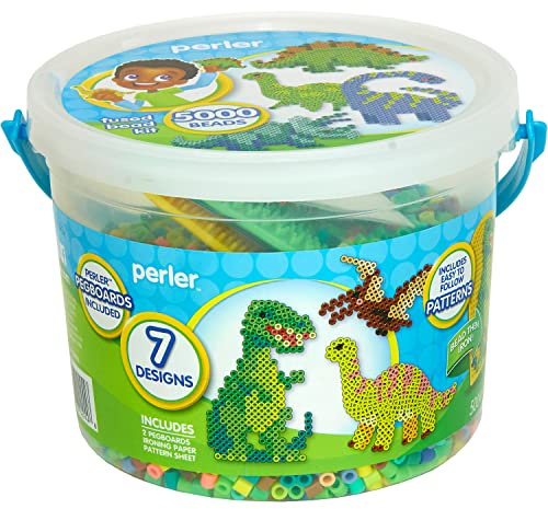Perler Beads Dinosaur Fused Bead Craft Kit