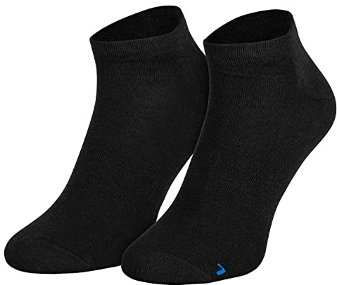 Piarini 3 par Merino sneakerstrumpor – herr dam – sneakerstrumpor med 68 % merinoull – andningsbara strumpor