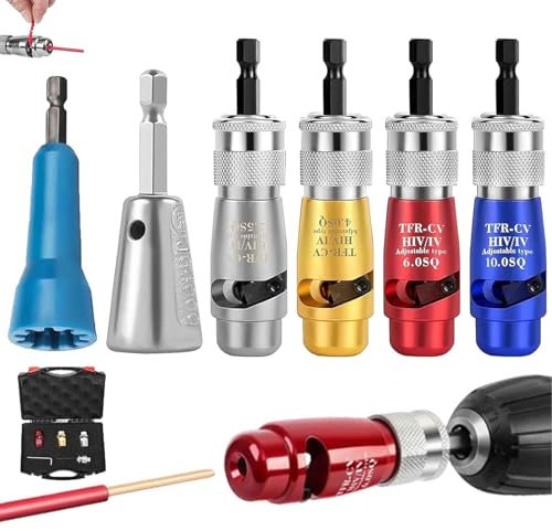 Wire Nut Twister, Wire Twister Tool for Drill, High Strenth Cable Stripper Tool Electric Wire Stripper, Wire Stripper Tool for Home Repair Electrician Work